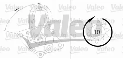 455973 VALEO Стартер 455973 VALEO Стартер