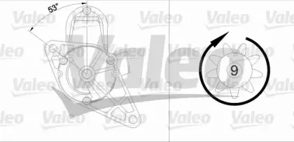 455980 VALEO Стартер 455980 VALEO Стартер