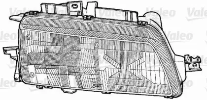 082796 VALEO Рассеиватель, основная фара 082796 VALEO Рассеиватель, основная фара
