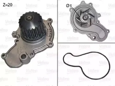 506538 VALEO Водяной насос 506538 VALEO Водяной насос