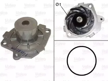 506590 VALEO Водяной насос 506590 VALEO Водяной насос
