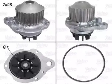 506643 VALEO Водяной насос 506643 VALEO Водяной насос