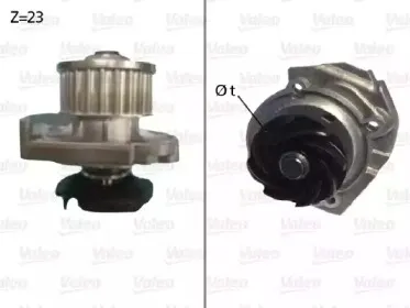 506686 VALEO Водяной насос 506686 VALEO Водяной насос