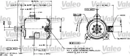 698085 VALEO Электродвигатель, вентилятор радиатора 698085 VALEO Электродвигатель, вентилятор радиатора