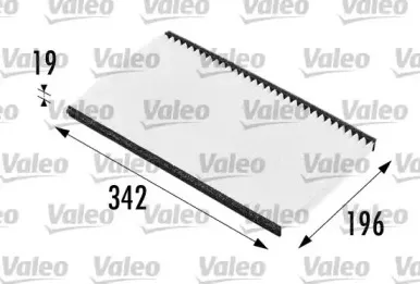 698166 VALEO Фильтр, воздух во внутренном пространстве 698166 VALEO Фильтр, воздух во внутренном пространстве