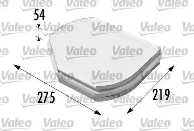 698169 VALEO Фильтр, воздух во внутренном пространстве 698169 VALEO Фильтр, воздух во внутренном пространстве