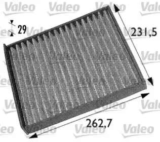 698708 VALEO Фильтр, воздух во внутренном пространстве 698708 VALEO Фильтр, воздух во внутренном пространстве