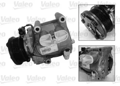 699828 VALEO Компрессор, кондиционер 699828 VALEO Компрессор, кондиционер