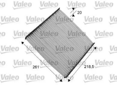 715552 VALEO Фильтр, воздух во внутренном пространстве 715552 VALEO Фильтр, воздух во внутренном пространстве