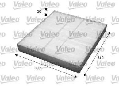 715560 VALEO Фильтр, воздух во внутренном пространстве 715560 VALEO Фильтр, воздух во внутренном пространстве