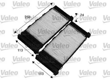 715575 VALEO Фильтр, воздух во внутренном пространстве 715575 VALEO Фильтр, воздух во внутренном пространстве