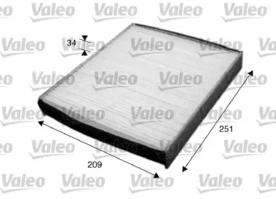 715627 VALEO Фильтр, воздух во внутренном пространстве 715627 VALEO Фильтр, воздух во внутренном пространстве