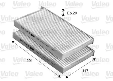 715669 VALEO Фильтр, воздух во внутренном пространстве 715669 VALEO Фильтр, воздух во внутренном пространстве