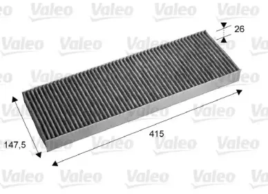 715675 VALEO Фильтр, воздух во внутренном пространстве 715675 VALEO Фильтр, воздух во внутренном пространстве