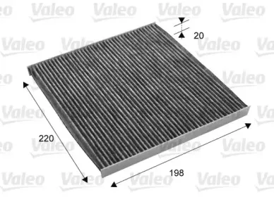 715701 VALEO Фильтр, воздух во внутренном пространстве 715701 VALEO Фильтр, воздух во внутренном пространстве