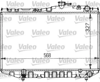 730470 VALEO Радиатор, охлаждение двигателя 730470 VALEO Радиатор, охлаждение двигателя