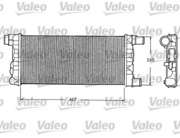 730520 VALEO Радиатор, охлаждение двигателя 730520 VALEO Радиатор, охлаждение двигателя
