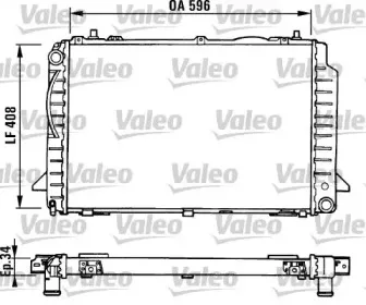 731429 VALEO Радиатор, охлаждение двигателя 731429 VALEO Радиатор, охлаждение двигателя