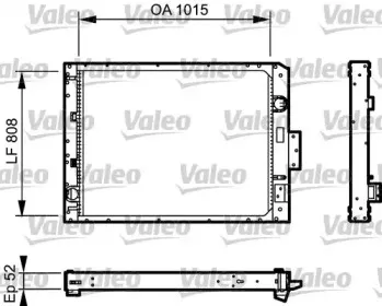 733479 VALEO Радиатор, охлаждение двигателя 733479 VALEO Радиатор, охлаждение двигателя