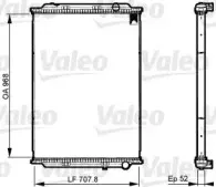 733524 VALEO Радиатор, охлаждение двигателя 733524 VALEO Радиатор, охлаждение двигателя