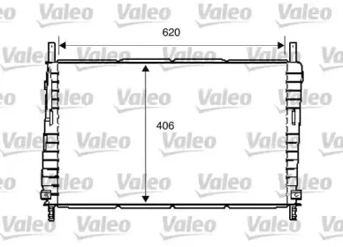 734286 VALEO Радиатор, охлаждение двигателя 734286 VALEO Радиатор, охлаждение двигателя