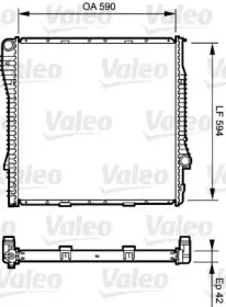 734894 VALEO Радиатор, охлаждение двигателя 734894 VALEO Радиатор, охлаждение двигателя