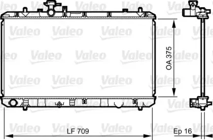 735407 VALEO Радиатор, охлаждение двигателя 735407 VALEO Радиатор, охлаждение двигателя