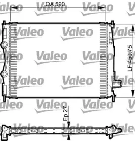 735492 VALEO Радиатор, охлаждение двигателя 735492 VALEO Радиатор, охлаждение двигателя