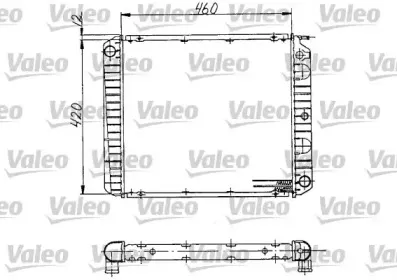 810970 VALEO Радиатор, охлаждение двигателя 810970 VALEO Радиатор, охлаждение двигателя