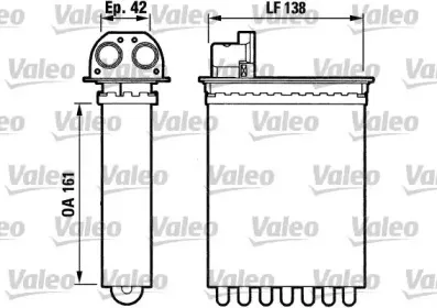 812028 VALEO Теплообменник, отопление салона 812028 VALEO Теплообменник, отопление салона