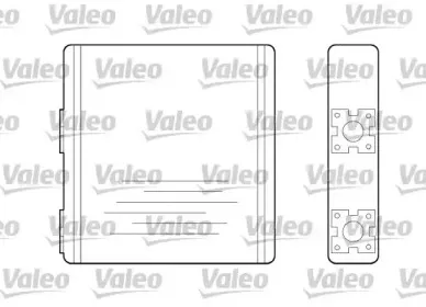 812108 VALEO Теплообменник, отопление салона 812108 VALEO Теплообменник, отопление салона
