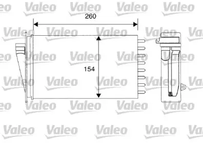812194 VALEO Теплообменник, отопление салона 812194 VALEO Теплообменник, отопление салона