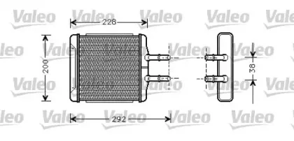 812335 VALEO Теплообменник, отопление салона 812335 VALEO Теплообменник, отопление салона