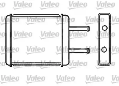 812411 VALEO Теплообменник, отопление салона 812411 VALEO Теплообменник, отопление салона