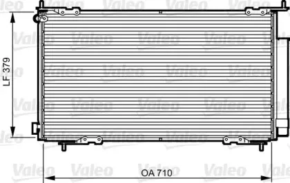 814225 VALEO Конденсатор, кондиционер 814225 VALEO Конденсатор, кондиционер