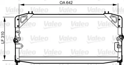 814279 VALEO Конденсатор, кондиционер 814279 VALEO Конденсатор, кондиционер