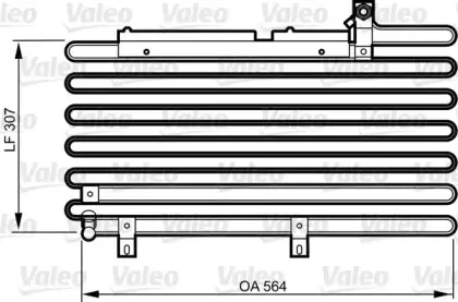 814295 VALEO Конденсатор, кондиционер 814295 VALEO Конденсатор, кондиционер