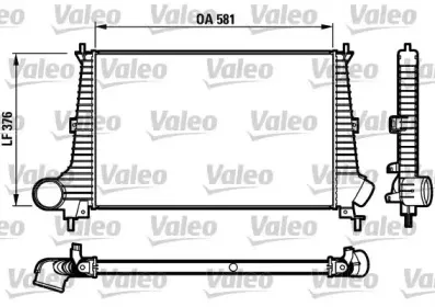 817275 VALEO Интеркулер 817275 VALEO Интеркулер