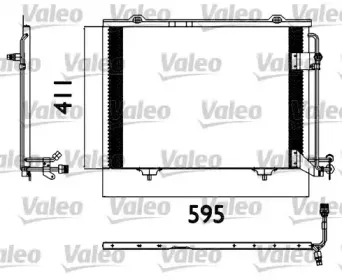 817562 VALEO Конденсатор, кондиционер 817562 VALEO Конденсатор, кондиционер