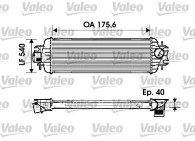 817636 VALEO Интеркулер 817636 VALEO Интеркулер
