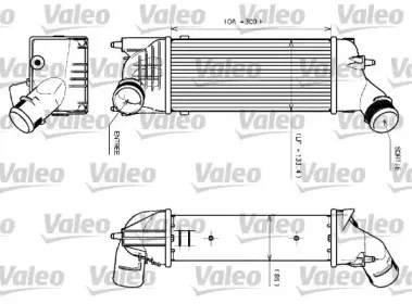 817639 VALEO Интеркулер 817639 VALEO Интеркулер