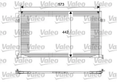 817644 VALEO Конденсатор, кондиционер 817644 VALEO Конденсатор, кондиционер