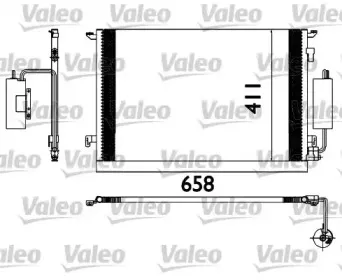 817648 VALEO Конденсатор, кондиционер 817648 VALEO Конденсатор, кондиционер
