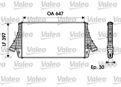 817729 VALEO Интеркулер 817729 VALEO Интеркулер