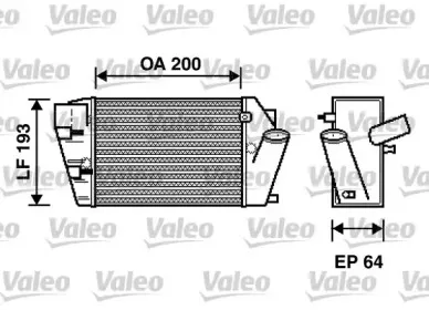 817870 VALEO Интеркулер 817870 VALEO Интеркулер