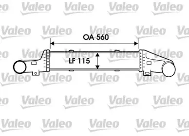 817907 VALEO Интеркулер 817907 VALEO Интеркулер