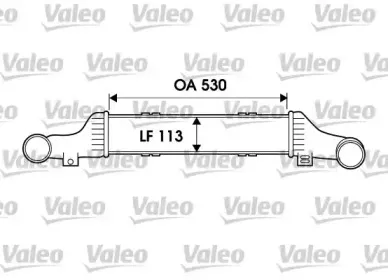 817911 VALEO Интеркулер 817911 VALEO Интеркулер
