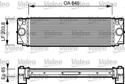 817994 VALEO Интеркулер 817994 VALEO Интеркулер