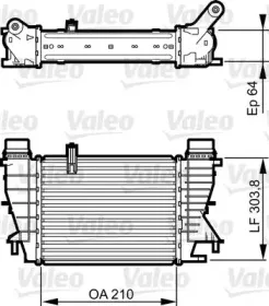 818251 VALEO Интеркулер 818251 VALEO Интеркулер