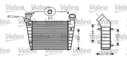 818720 VALEO Интеркулер 818720 VALEO Интеркулер